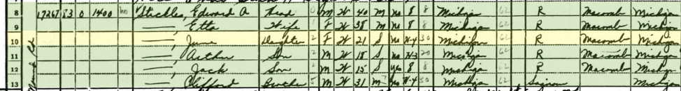 1940 Census, Wayne County, Michigan