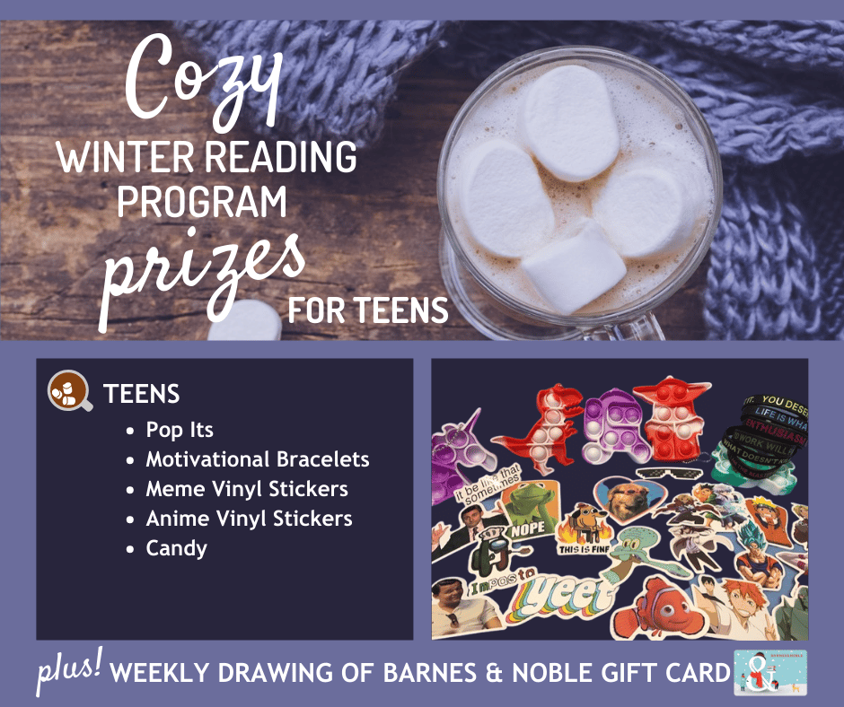 Cozy Winter Read Teen Prizes