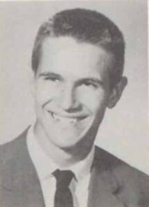 David Myers in 1958 Noblesville High School Yearbook